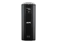 APC Back-UPS Pro 1500 - UPS - AC 230 V - 865 Watt - 1500 VA - RS-232, USB - utgångskontakter: 10 - svart BR1500GI