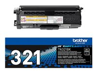 Brother TN321BK - Svart - original - tonerkassett - för Brother DCP-L8400, DCP-L8450, HL-L8250, HL-L8350, MFC-L8650, MFC-L8850 TN321BK