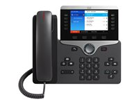 Cisco IP Phone 8851 - VoIP-telefon - SIP, RTCP, RTP, SRTP, SDP - 5 rader CP-8851-K9=