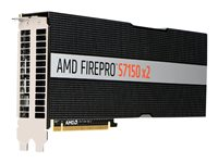 AMD FirePro 7150x2 - GPU-beräkningsprocessor - FirePro S7150 x2 - 16 GB GDDR5 - PCIe 3.0 x16 - för UCS C460 M4 Rack Server, C460 M4 Rack Server for SAP HANA Scale-Up UCSC-GPU-7150X2=