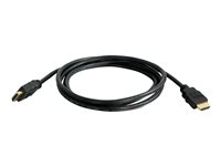C2G 1.5m High Speed HDMI Cable with Ethernet - 4k - UltraHD - HDMI-kabel med Ethernet - HDMI hane till HDMI hane - 1.5 m - skärmad - svart 82025