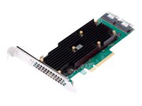 Broadcom MegaRAID 9560-16i - Kontrollerkort (RAID) - 16 Kanal - SATA 6Gb/s / SAS 12Gb/s / PCIe 4.0 (NVMe) - RAID RAID 0, 1, 5, 6, 10, 50, JBOD, 60 - PCIe 4.0 x8 05-50077-00