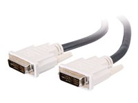 C2G - DVI-kabel - enkel länk - DVI-I (hane) till DVI-I (hane) - 3 m 81201
