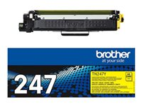 Brother TN247Y - Gul - original - tonerkassett - för Brother DCP-L3510, L3517, L3550, HL-L3270, L3290, MFC-L3710, L3730, L3750, L3770 TN247Y