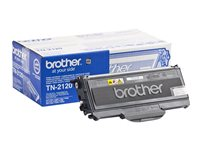 Brother TN2120 - Svart - original - tonerkassett - för Brother DCP-7030, 7040, 7045, HL-2140, 2150, 2170, MFC-7320, 7440, 7840; Justio DCP-7040 TN2120