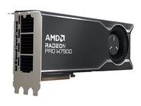 AMD Radeon Pro W7900 - Grafikkort - Radeon Pro W7900 - 48 GB GDDR6 - PCI Express 4.0 x16 (bakre enhet) - 3 x DisplayPort, Mini DisplayPort 100-300000074