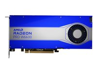 AMD Radeon Pro W6600 - Grafikkort - Radeon Pro W660 - 8 GB GDDR6 - 4 x DisplayPort - för Workstation Z2 G8, Z4 G5, Z6 G5, Z8 G5 340K5AA