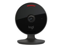 Logitech Circle View - Nätverksövervakningskamera - utomhusbruk, inomhusbruk - väderbeständig - färg (Dag&Natt) - 1920 x 1080 - 1080p - ljud - Wi-Fi 961-000490
