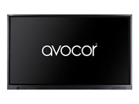 Avocor AVE-6530 - 65" Diagonal klass E-Series LED-bakgrundsbelyst LCD-skärm - interaktiv digital skyltning - med pekskärm - 4K UHD (2160p) 3840 x 2160 - direktupplyst LED AVE-6530-A