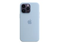 Apple - Baksidesskydd för mobiltelefon - MagSafe-kompatibilitet - silikon - himmelsblå - för iPhone 14 Pro Max MQUP3ZM/A
