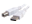 C2G - USB-kabel - USB (hane) till USB typ B (hane) - USB 2.0 - 3 m - vit