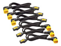 APC - Strömkabel - power IEC 60320 C13 till IEC 60320 C14 - 10 A - 1.22 m - 90° kontakt - svart - för P/N: SCL500RMI1UC, SCL500RMI1UNC, SMTL750RMI2UC, SRT1500RMXLI, SRT1500XLI, SRT2200XLI-KR AP8704R-WW
