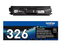 Brother TN326BK - Svart - original - tonerkassett - för Brother DCP-L8400, DCP-L8450, HL-L8250, HL-L8350, MFC-L8650, MFC-L8850 TN326BK